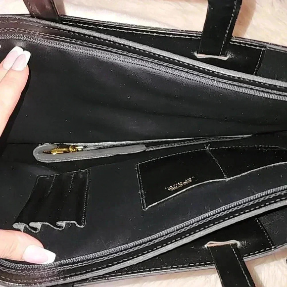 Gold Pfeil West Germany Black Leather Breif Case - Picture 5 of 11